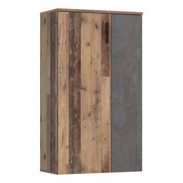 Шкаф за обувки ETON, кафяв/антрацит