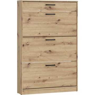 Шкаф за обувки KAVI, дъб Артизан