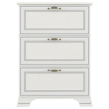 Шкаф за обувки VETICA 120x84 см кремав