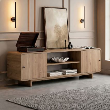 Шкаф за телевизор KABIN 180x34 см, дъб