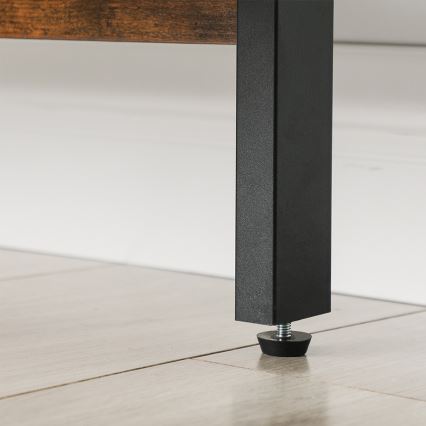 Шкаф за книги NAVARO, кафяв/черен