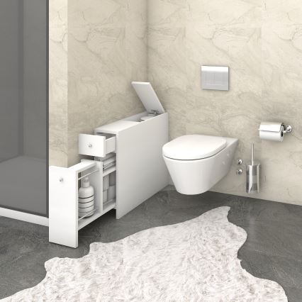 Шкафче за баня SMART 60x55 cм бял