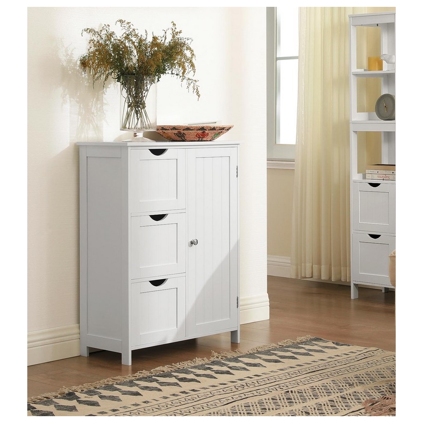 Шкафче ZARA бяло