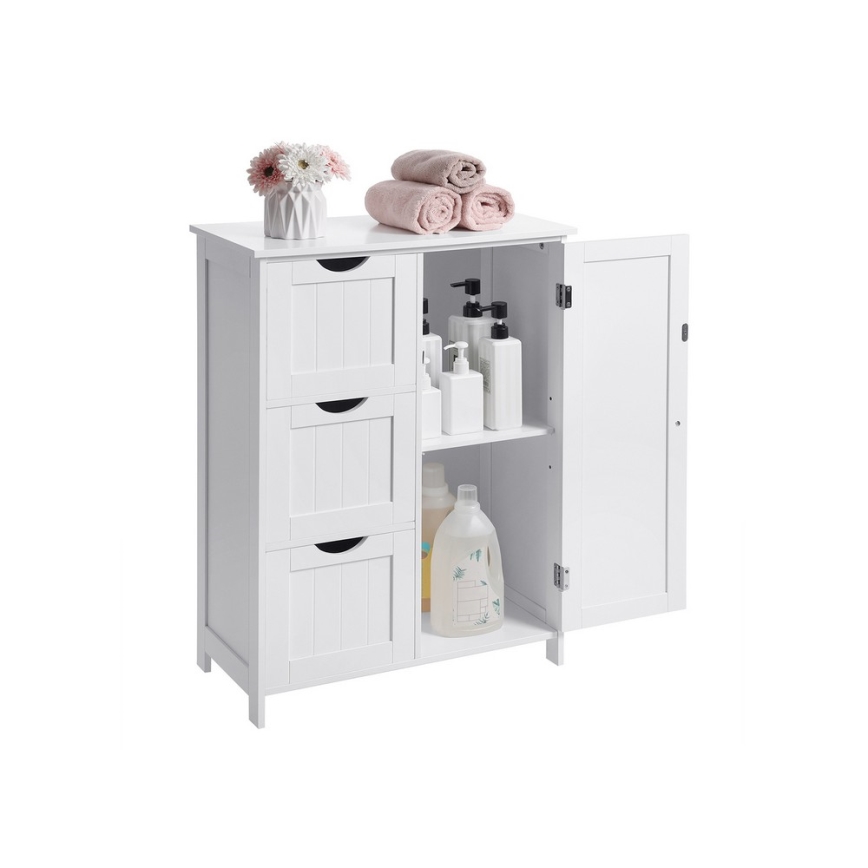 Шкафче ZARA бяло