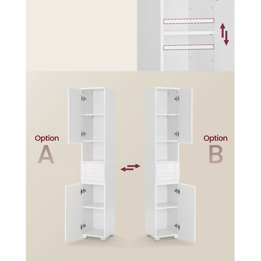 Шкафче KATY, бяло