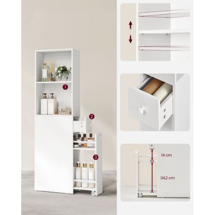 Шкафче NALA бяло