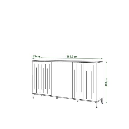 Скрин РОНЯ таупе/черен