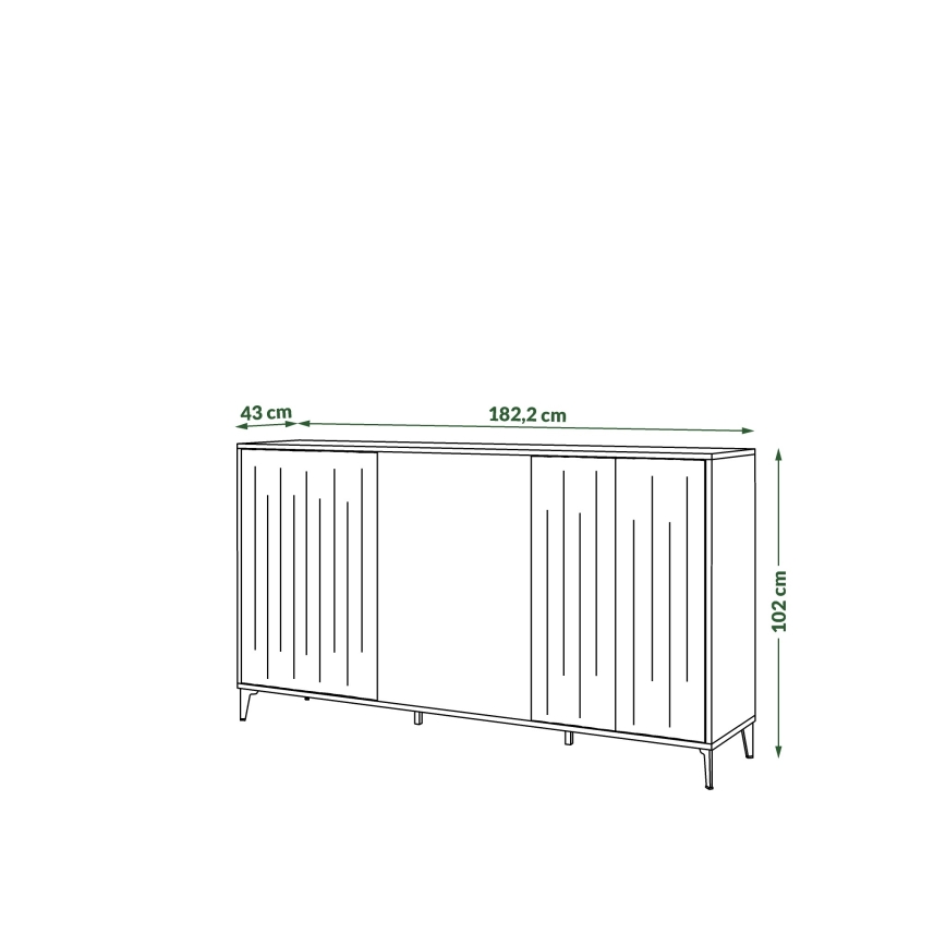 Скрин РОНЯ таупе/черен