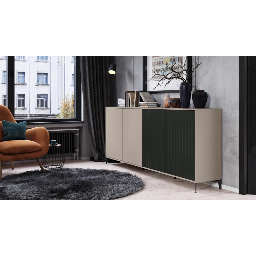 Скрин РОНЯ таупе/черен