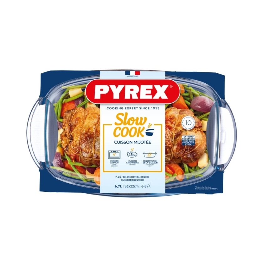Съд за печене с капак PYREX 6,7 l