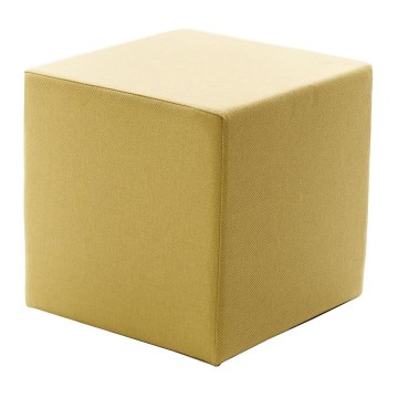 Табуретка CUBI 40x40 см жълта