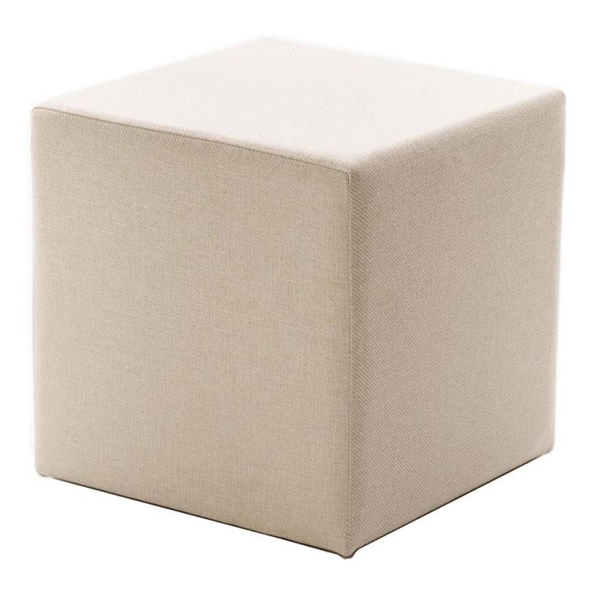 Табуретка CUBI 40x40 см кремава