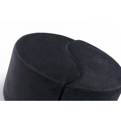 Табуретка JING, диаметър 80 см, антрацит