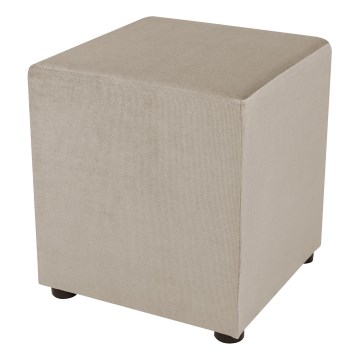 Табуретка SIX 40x40 см бежова