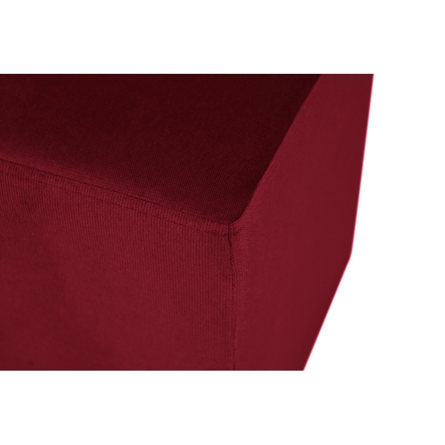 Табуретка SIX 40x40 см, червена