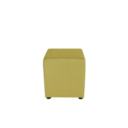 Табуретка SIX 40x40 см жълта