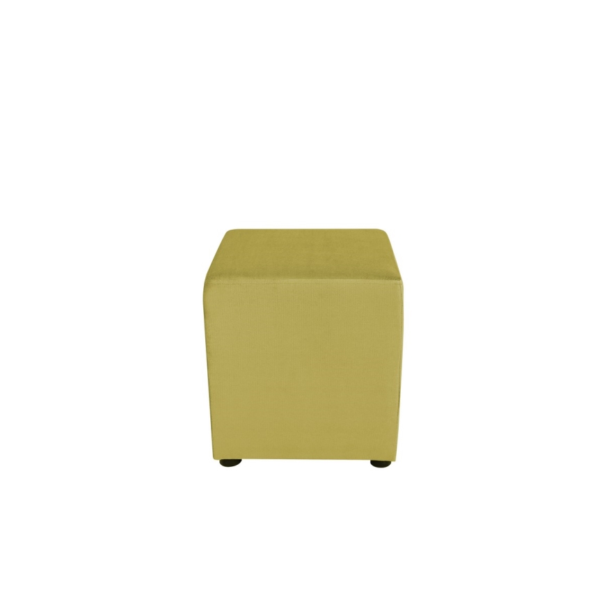 Табуретка SIX 40x40 см жълта