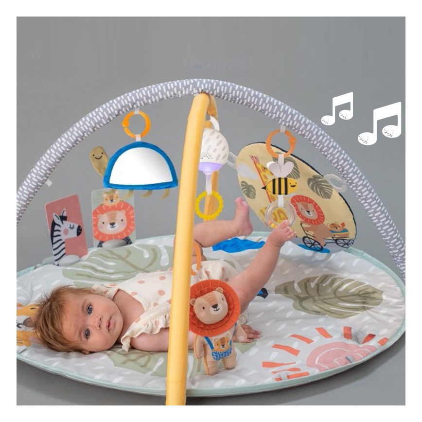 Taf Toys - Детска постелка за игра с трапец савана 2xAAA