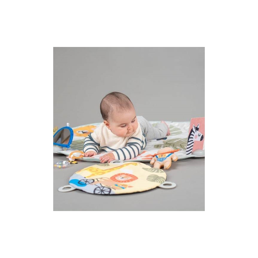 Taf Toys - Детска постелка за игра с трапец савана 2xAAA
