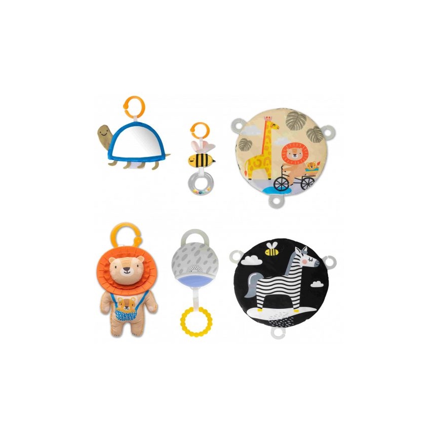 Taf Toys - Детска постелка за игра с трапец савана 2xAAA
