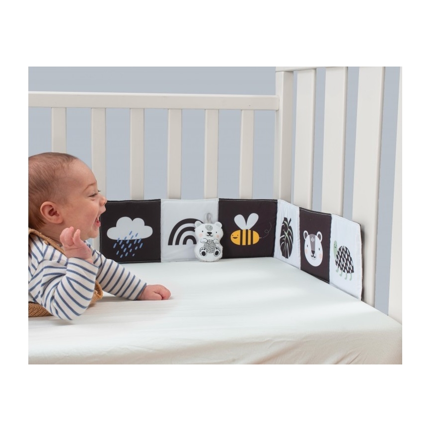 Taf Toys - Детска текстилна книга 3в1 савана