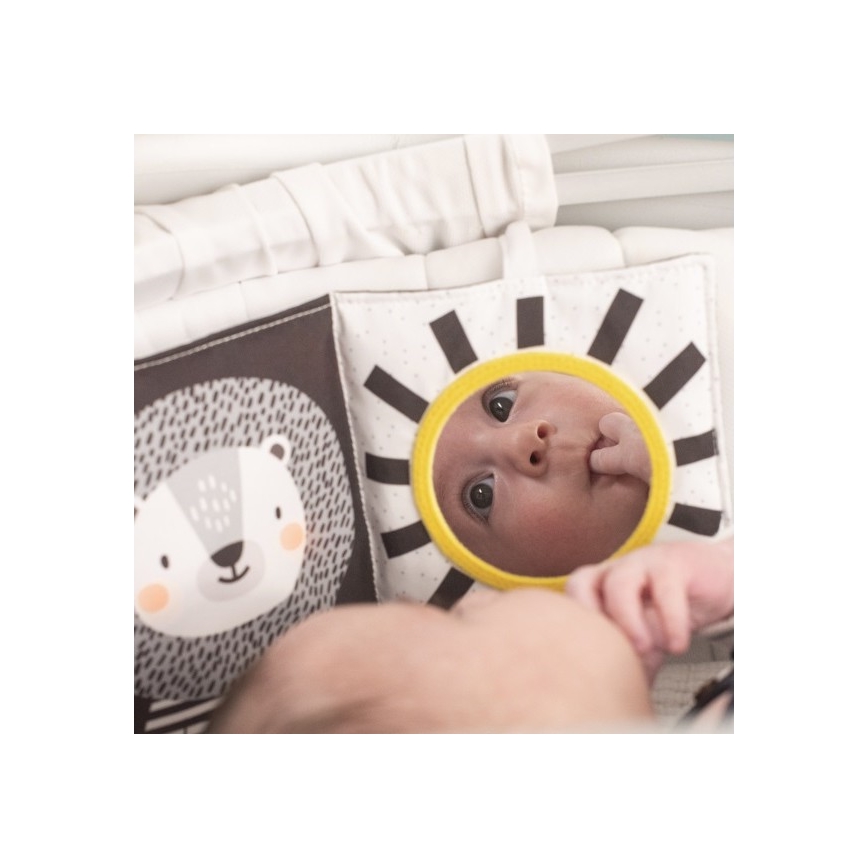 Taf Toys - Детска текстилна книга 3в1 савана