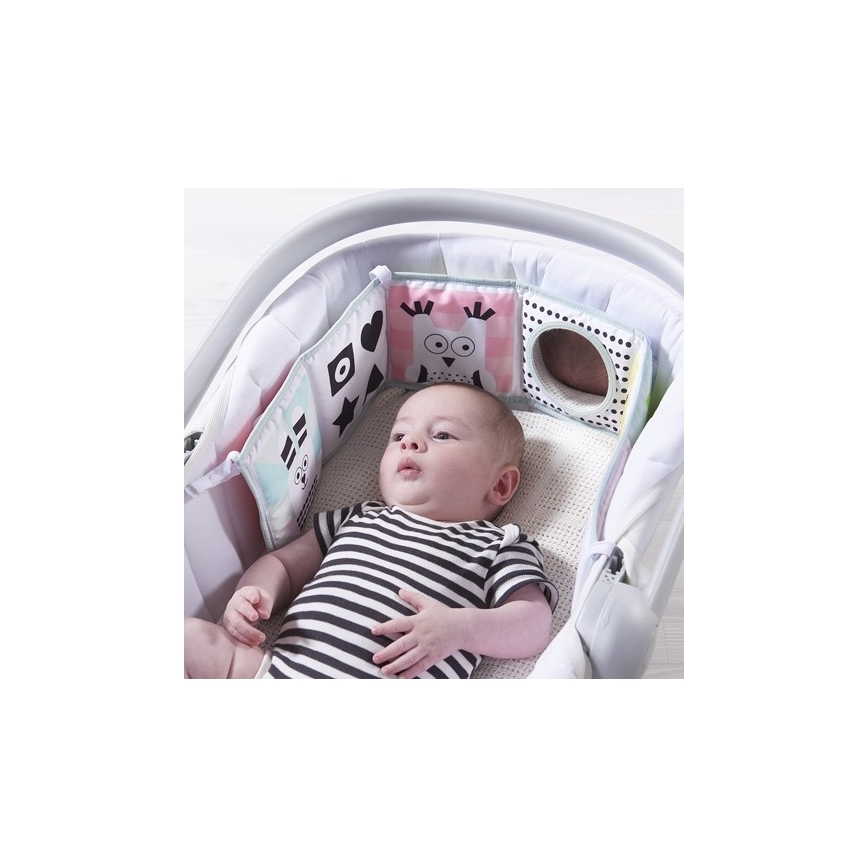 Taf Toys - Детска текстилна книга 3в1 животинки