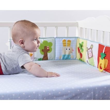 Taf Toys - Детска текстилна книга 3в1 животинки
