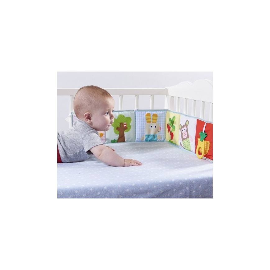 Taf Toys - Детска текстилна книга 3в1 животинки