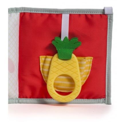 Taf Toys - Детска текстилна книга 3в1 животинки
