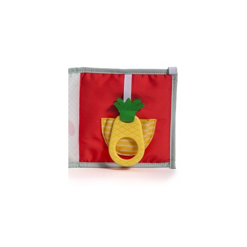 Taf Toys - Детска текстилна книга 3в1 животинки