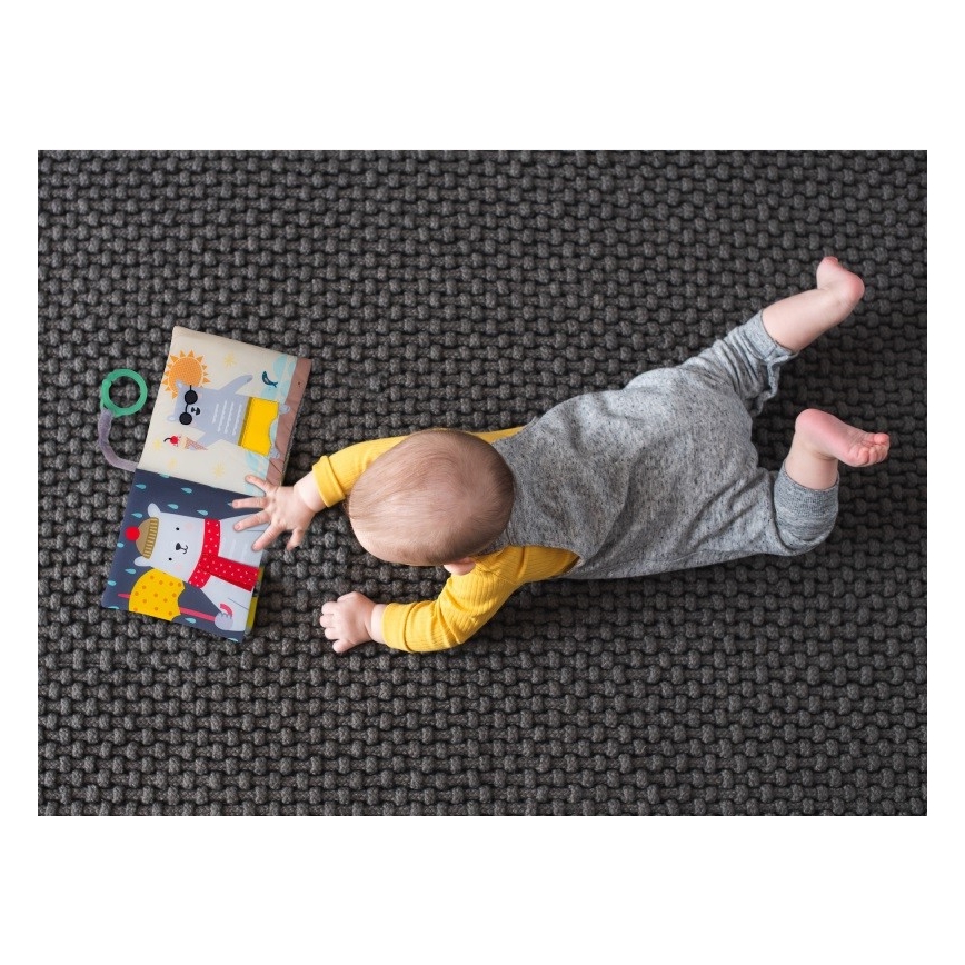 Taf Toys - Детска текстилна книга мече
