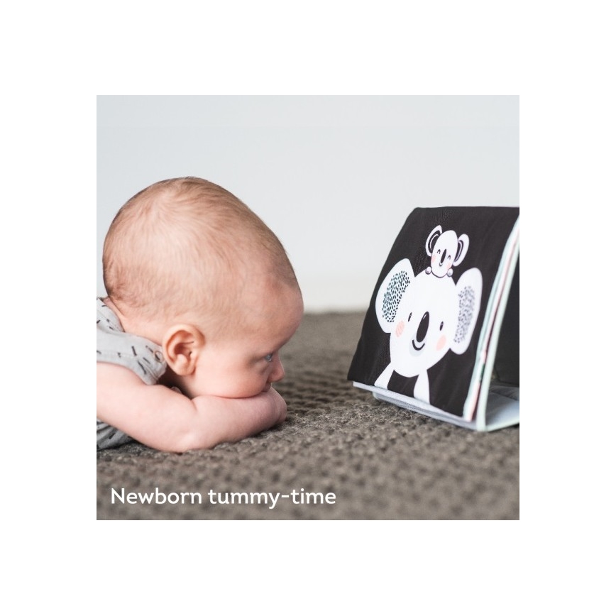 Taf Toys - Детска текстилна книга с огледало коала