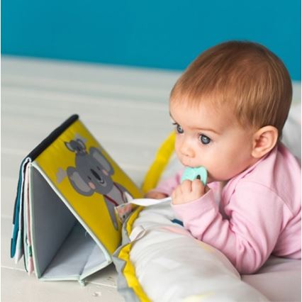 Taf Toys - Детска текстилна книга с огледало коала