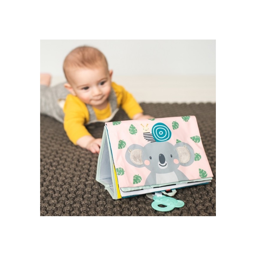 Taf Toys - Детска текстилна книга с огледало коала