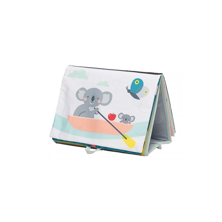 Taf Toys - Детска текстилна книга с огледало коала