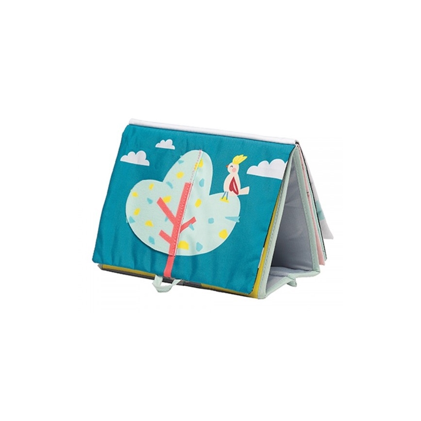 Taf Toys - Детска текстилна книга с огледало коала