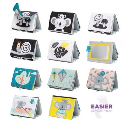 Taf Toys - Детска текстилна книга с огледало коала