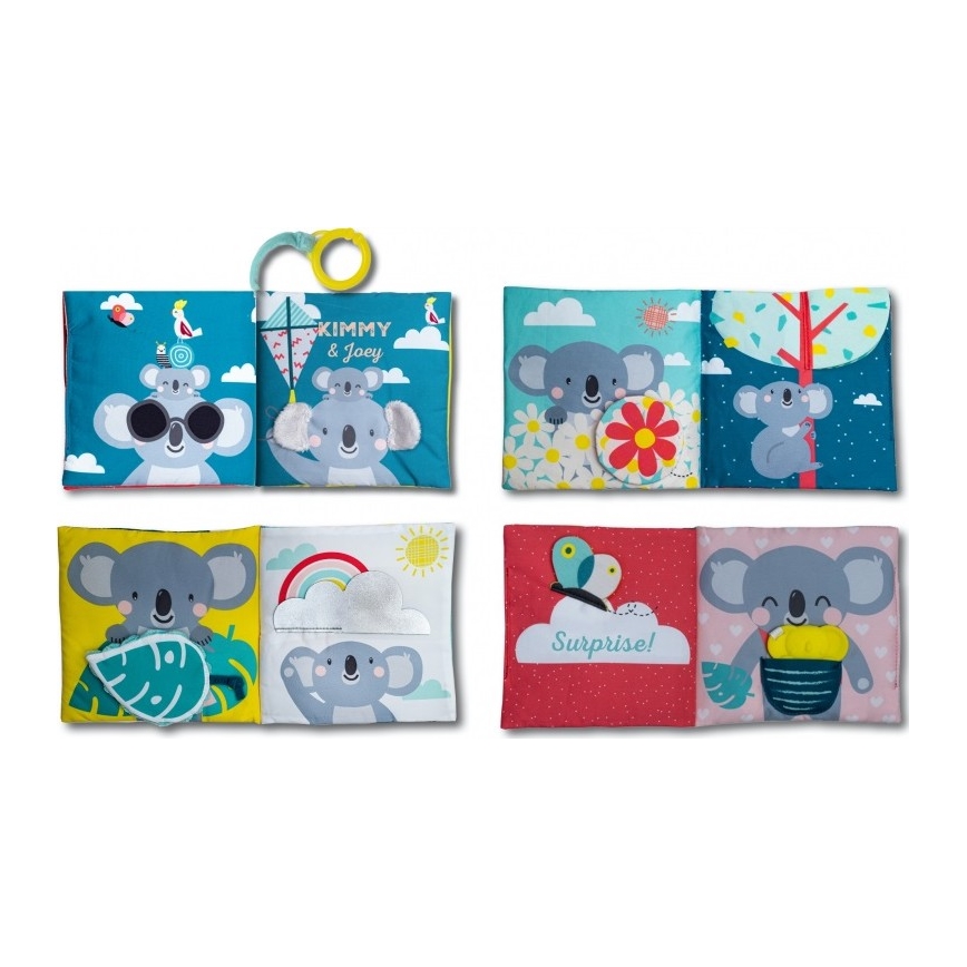 Taf Toys - Детска текстилна книга коала
