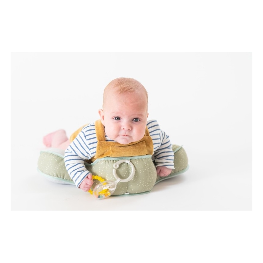 Taf Toys - Детска възглавница за игра по корем TUMMY-TIME савана