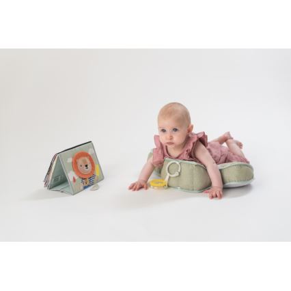 Taf Toys - Детска възглавница за игра по корем TUMMY-TIME савана