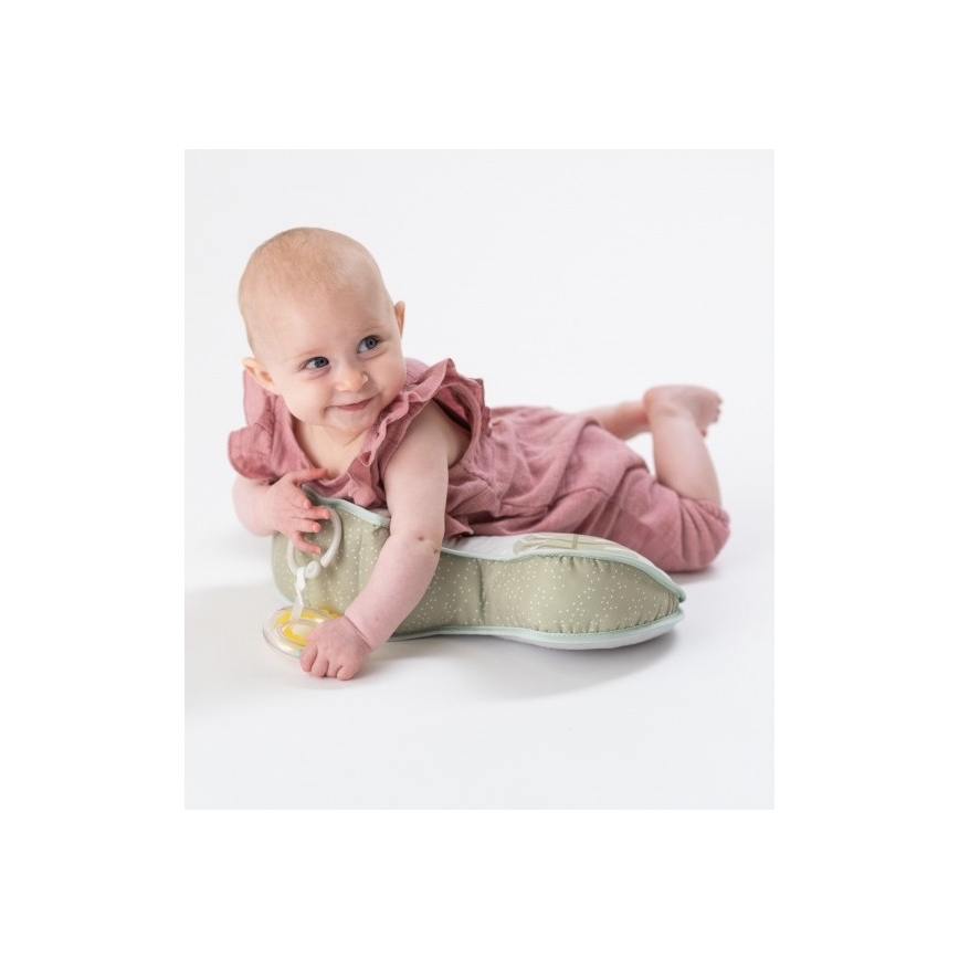 Taf Toys - Детска възглавница за игра по корем TUMMY-TIME савана