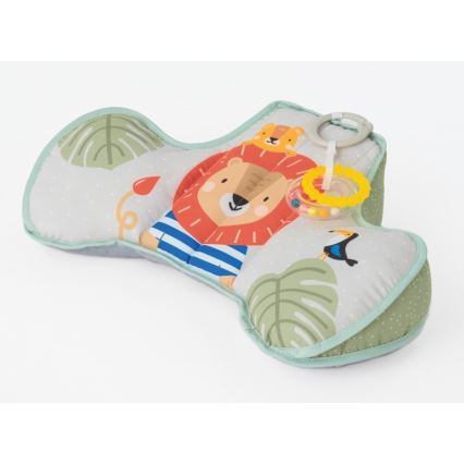Taf Toys - Детска възглавница за игра по корем TUMMY-TIME савана