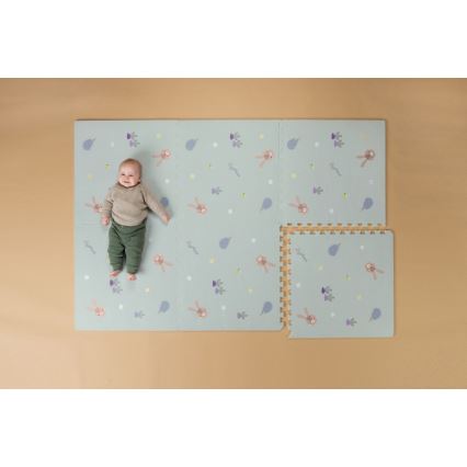 Taf Toys - Детско килимче за игра XL Puzzle Градина