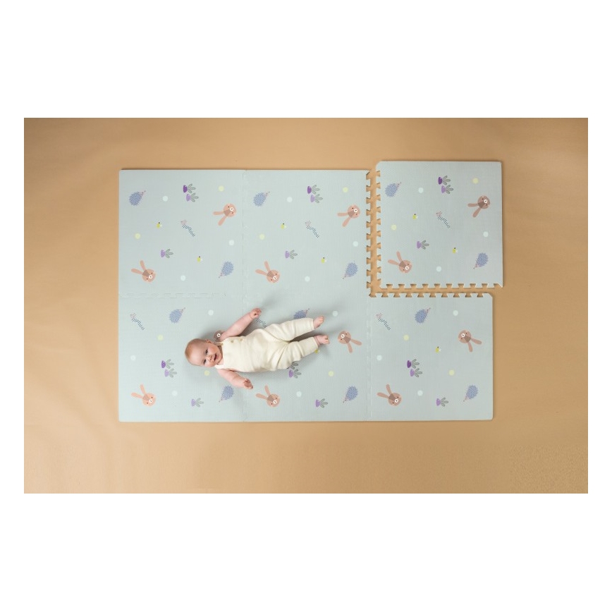 Taf Toys - Детско килимче за игра XL Puzzle Градина