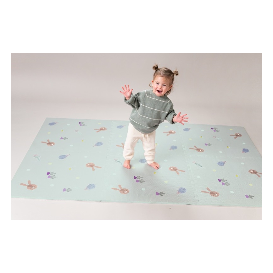 Taf Toys - Детско килимче за игра XL Puzzle Градина