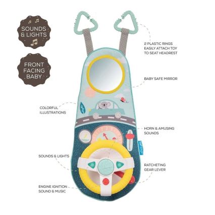 Taf Toys - Играчка волан коала 2xAA