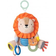 Taf Toys - Плюшена играчка с гризалки 25 см лъв