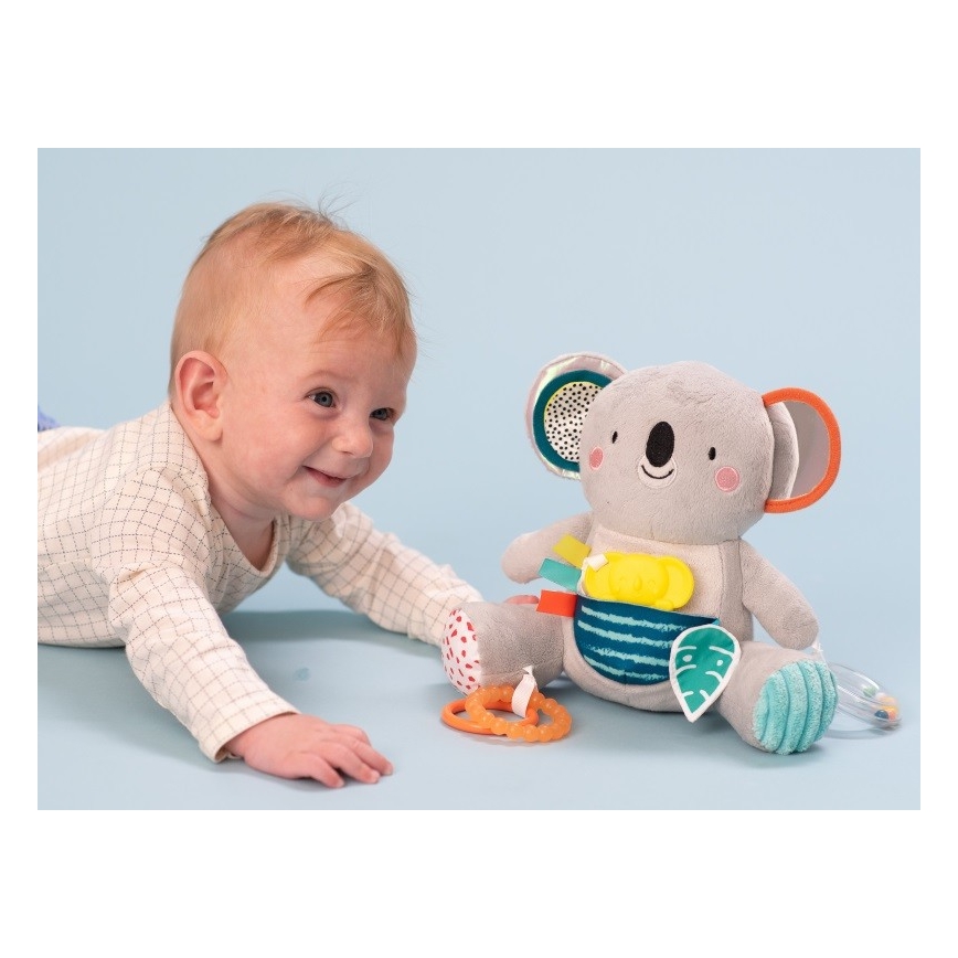 Taf Toys - Плюшена играчка с гризалки 25 см коала