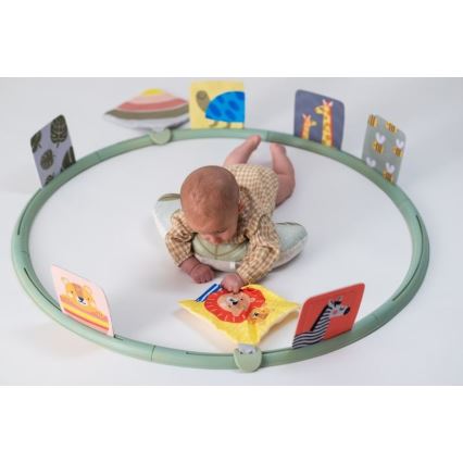 Taf Toys - Тренажор за игра по корем Ø 90 см савана